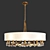 Elegant Azu Chandelier - Timeless Beauty & Style 3D model small image 1