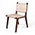 Dede Dining Chair: Sleek and Stylish Seating 3D model small image 1