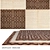 DOVLET HOUSE Double Carpets Set (4 pieces) 3D model small image 1