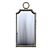 Elegant Gold Piedmont Mirror 3D model small image 3