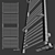 Luxury Heated Towel Rail: Terma Lima 3D model small image 2