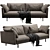 Luxury Linteloo Metropolitan Sofa 3D model small image 6