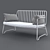 Fish & Fish Lounge Sofa 3D model small image 1