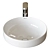 Roca Inspira Round Washbasin: Elegant & Compact Surface-mounted Design 3D model small image 1