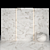  White Calacatta: 10 Texture Marble Slabs & Tiles 3D model small image 3