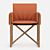 Modern Portofino Paola Lenti Chair 3D model small image 1