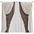 Revamped Curtain: Enhanced Design 3D model small image 1