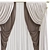 Revamped Curtain: Enhanced Design 3D model small image 2