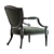 Elegant Vintage Armchair 3D model small image 4