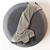 Cozy Cocoon Pouf: Modern and Stylish Seating 3D model small image 4