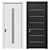 Sleek Interior Door 3D model small image 1