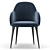 Sleek and Elegant Giulia Chair 3D model small image 3