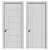 Contemporary Interior Door 3D model small image 2