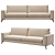 Athena Sofa: Sleek and Stylish Design 3D model small image 1