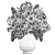 Spring Blossom Bouquet 3D model small image 1