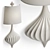 Elegant Ceramic Lantern Sconce 3D model small image 2