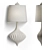 Elegant Ceramic Lantern Sconce 3D model small image 3