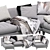 Weston Mood Sofa: Contemporary Elegance 3D model small image 4