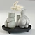 Elegant Woman Vases Set 3D model small image 3