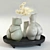 Elegant Woman Vases Set 3D model small image 23