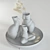 Elegant Woman Vases Set 3D model small image 24