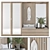 Modern Wood and White Set 3D model small image 2
