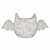 Bat Sleep Buddy: MiniHome's Mini Bat Pillow 3D model small image 2