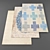 High Res Random Set of 5 Carpets 3D model small image 1