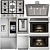 Samsung Kitchen Appliance Set 3D model small image 1