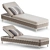 LEON Sunlounger Daybed: Stylish Comfort for Your Outdoor Oasis 3D model small image 5