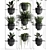 Vertical Greenery: Indoor Plants & Stylish Planter 3D model small image 3