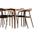 Artisan Neva Table & Chair Set 3D model small image 4