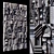 Multitextured Stone Wallcovering 3D model small image 1