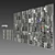 Multitextured Stone Wallcovering 3D model small image 4