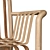 Taiwanese Lattice Chair: Neo-Taiwanese Craftsmanship 3D model small image 6