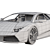 Title: Exquisite 2007 Lamborghini Murciélago LP640 3D model small image 1