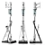 Efficient Cordless Vacuum Cleaner 3D model small image 1