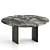 Linha Glass Dining Table 3D model small image 4