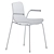 Elegant Langue Armchair: Modern Comfort 3D model small image 4