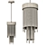 ABUR_ONE: Sleek Design Lamp for Stylish Interiors 3D model small image 2