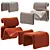 Etcetera Lounge: Timeless Comfort 3D model small image 1