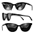 Stylish Shades 04 3D model small image 1