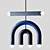Colorful TRN D1 Pendant Lamp 3D model small image 2