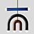 Colorful TRN D1 Pendant Lamp 3D model small image 3
