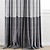 Premium Polygonal Curtain Model 3D model small image 2