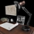 Italian Office and Home Workspace 3D model small image 3