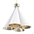 Elegant Madeleine Pendant Light 3D model small image 1