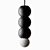 Lava Stone Pendant Light by Buzao 3D model small image 3