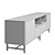 Sleek Loft TV Stand - SYLVIA 3D model small image 4