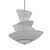 Elegant Trevi Pendant Light 3D model small image 2